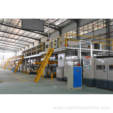 5 layers corrugated cardboard Production line